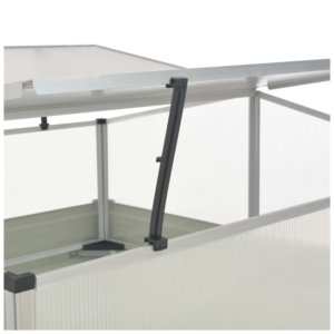 vidaXL Greenhouse 100x100x85cm Steel