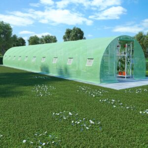 vidaXL Greenhouse Polyethylene Green