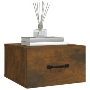 vidaXL Wall Mounted Bedside Cabinet vidaXL Wall Mounted Bedside Cabinet