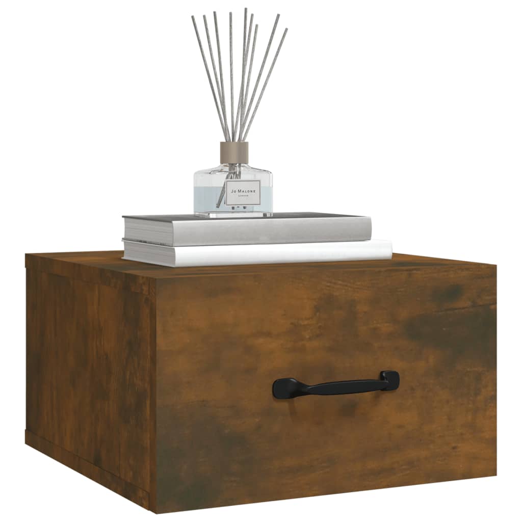 vidaXL Wall Mounted Bedside Cabinet vidaXL Wall Mounted Bedside Cabinet