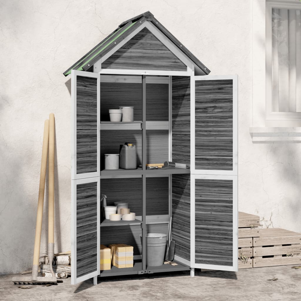 vidaXL Garden Tool Shed 89x52.5x175cm vidaXL Garden Tool Shed