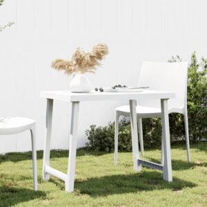 vidaXL Camping Table Wooden Look