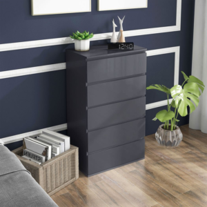 Homcom Chest of Drawers High Gloss