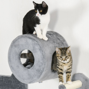 PawHut 4pc Wall-Mounted Cat Tree