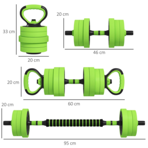 Sportnow 4-in-1 Weight Set 20kg