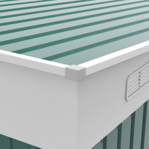 Outsunny Steel Storage Shed 11.3x9.2ft