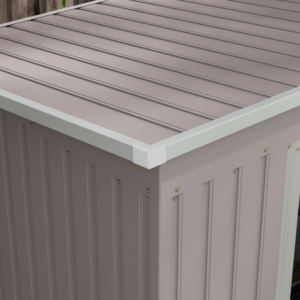 Outsunny 7 x 4ft Storage Shed Grey