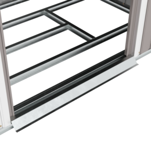 Outsunny 7 x 4ft Storage Shed Grey