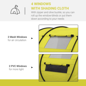 Outsunny 4-5 Person Dome Pop-up Tent Outsunny 4-5 Person Dome Pop-up Tent