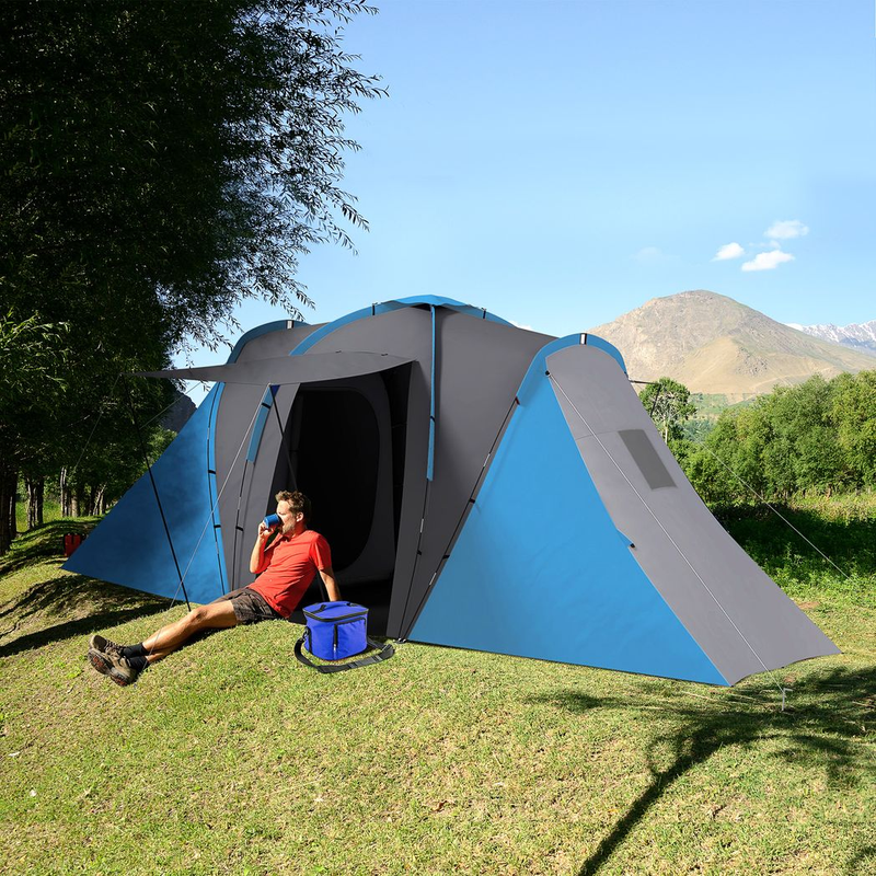 Outsunny 4-6 Man Camping Tent Outsunny 4-6 Man Camping Tent