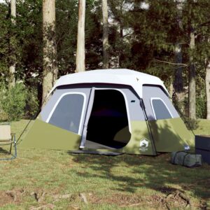 vidaXL 6-Person Family Tent with LED Light