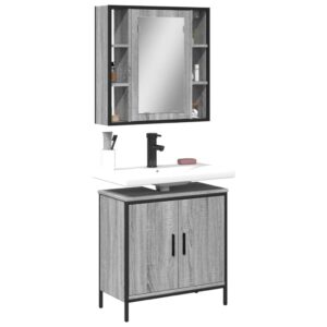 vidaXL 2pc Bathroom Furniture Set