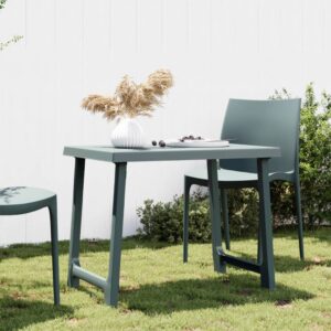 vidaXL Camping Table Wooden Look