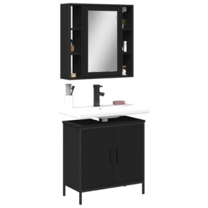 vidaXL 2pc Bathroom Furniture Set