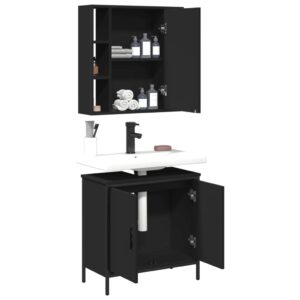 vidaXL 2pc Bathroom Furniture Set