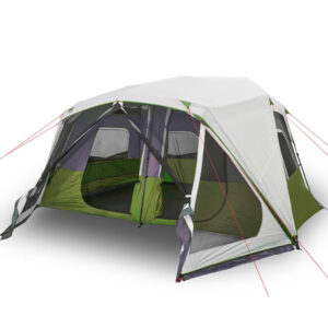 vidaXL 10-Person Tent w/ LED Light