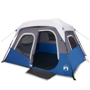 vidaXL 6-Person Family Tent with LED Light