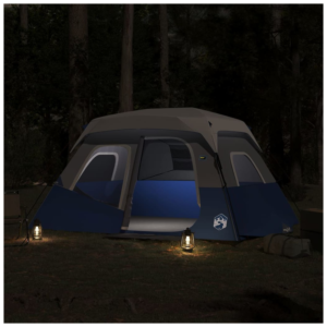 vidaXL 6-Person Family Tent with LED Light