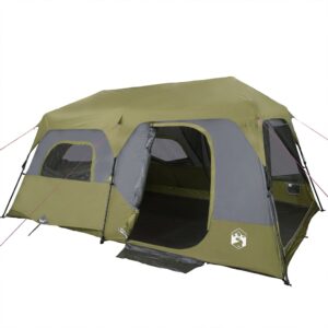 vidaXL 9-Person Tent Quick Release