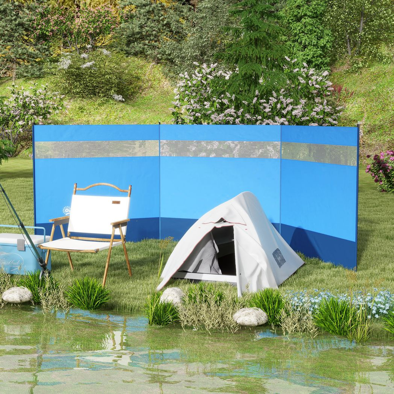 Outsunny Windbreak w/ Clear Windows Outsunny Windbreak w/ Clear Windows