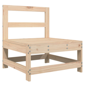 vidaXL 7pc Garden Sofa Set Pine Wood