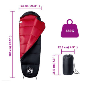 vidaXL Mummy Sleeping Bag for Adults