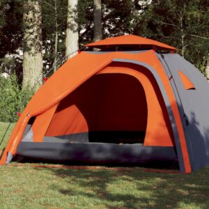 vidaXL 4-Person Dome Tent Quick Release