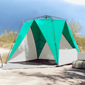 vidaXL 4-Person Beach Tent Quick Release