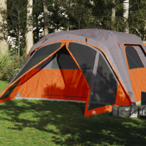 vidaXL 4-Person Tent w/ Porch Waterproof