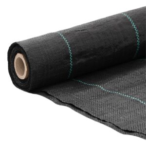 vidaXL Weed Membrane Black