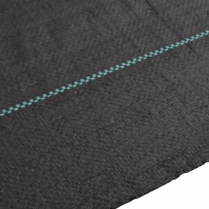 vidaXL Weed Membrane Black