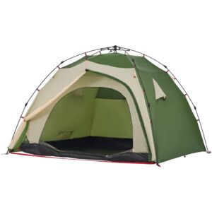 vidaXL 4-Person Dome Tent Quick Release