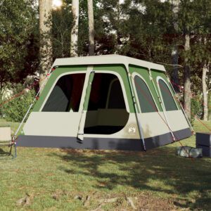 vidaXL 10-Person Dome Tent Quick Release