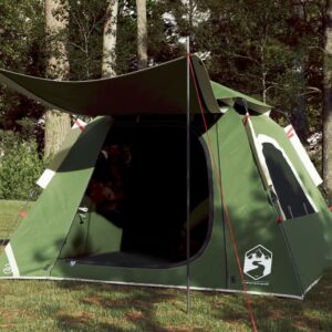 vidaXL 4-5 Person Dome Tent Quick Release