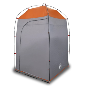vidaXL Shower Tent Grey Waterproof