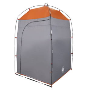 vidaXL Shower Tent Grey Waterproof