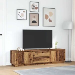 vidaXL TV Cabinet w/ LED Lights