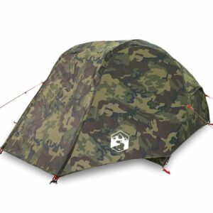 vidaXL 5-Person Fishing Tent Camouflage
