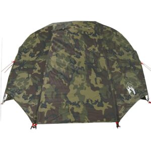 vidaXL 5-Person Fishing Tent Camouflage