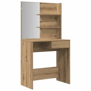 vidaXL Dressing Table Set Artisan Oak