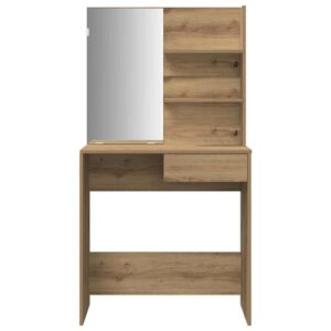 vidaXL Dressing Table Set Artisan Oak