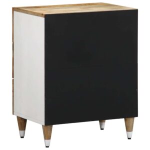 vidaXL Bedside Cabinet 50x33x60cm