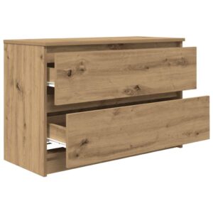 vidaXL TV Cabinet Oak 80x35x54cm
