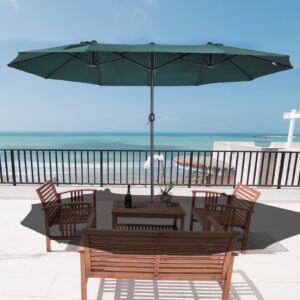 Outsunny 4.6m Double-Sided Parasol