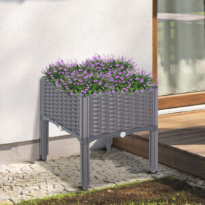 Outsunny PP Raised Garden Planter