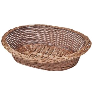 vidaXL Willow Dog Basket 90cm