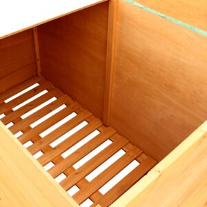 vidaXL Garden Storage Box 126x72x72cm