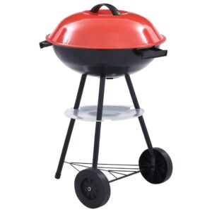 vidaXL Portable XXL Charcoal Kettle BBQ
