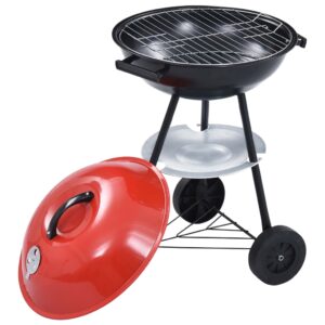 vidaXL Portable XXL Charcoal Kettle BBQ