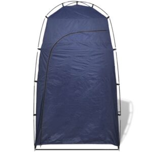 vidaXL Shower & Toilet Tent Blue